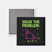 Aimant 67 Math Meme Solve The Problem Funny Teachers Stud (Recto/Verso)