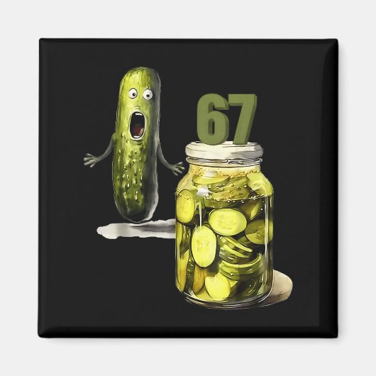Aimant 67 Meme Ckle Surprise Un Pot De Tranches De Ckles (Devant)