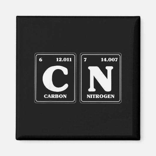 Aimant 67 Meme Drôle Professeur Science Tableau Périodiqu (Devant)