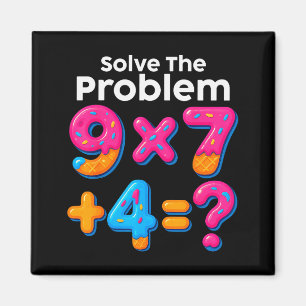 Aimant 67 Meme Prof de maths Crème glacée qui coule 6 7 B