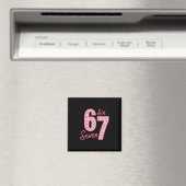 Aimant 67 Meme Six Seven (In Situ (Lave-vaisselle))