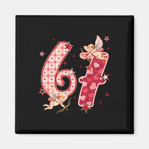 Aimant 67 Meme Six Seven Pour Enfants Femmes Hommes Garço