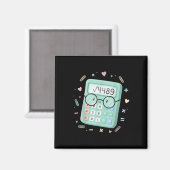 Aimant 67 Meme Square Root 4489 Slang Six Seven Math Calc (Recto/Verso)