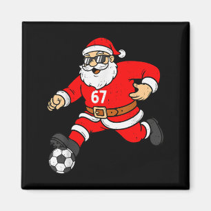 Aimant 67 Santa Foot Six Sept Mème Noël Srt Hommes B