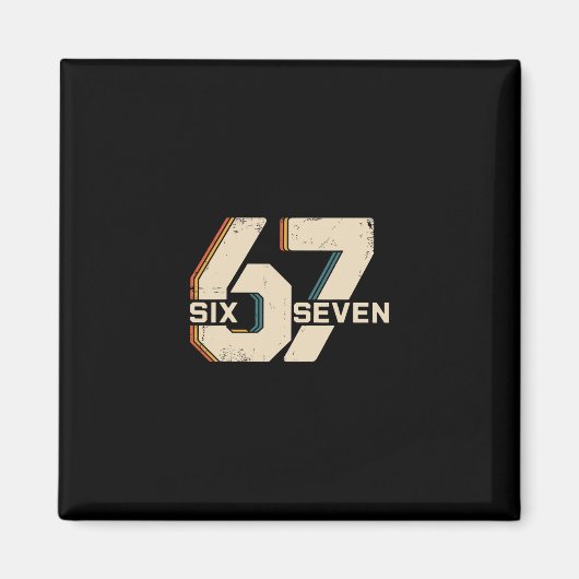 Aimant 67 Six Sept Mème 1 (Devant)