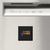 Aimant 67 Six Seven 6-7 Mème  (In Situ (Lave-vaisselle))