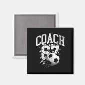 Aimant 67 Six Seven Coach Soccer Gen Alpha Brainrot Mème  (Recto/Verso)