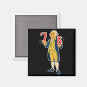 Aimant 67 Six Seven Drôle George Washington Meme  (Recto/Verso)