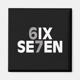 Aimant 67 Six Seven Mème Drôle Gen Alpha Argot Adolescent