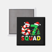 Aimant 67 Squad Christmas Candy Cane Six Seven Meme Xmas  (Recto/Verso)