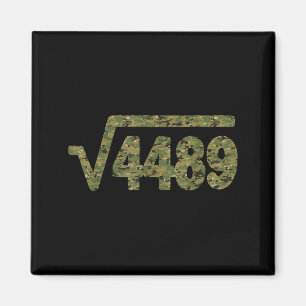 Aimant 6 7 Modèle de l'armée Mème Racine carrée 4489 Argo