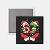 Aimant 6 7 Pajamas Six Seven Matching Ugly Christmas 67 F (Recto/Verso)