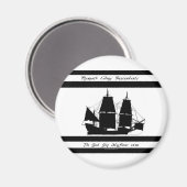 Aimant 6 descendants de mayfleurs (Recto/Verso)