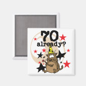 Aimant 70 Anniversaire (Recto/Verso)