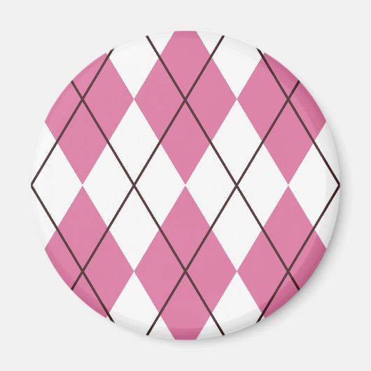 Aimant 70 s Tartan Pinky (Devant)