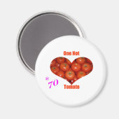 Aimant 70 Une tomate chaude (Recto/Verso)