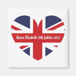 Aimant 70e jubilé de la reine Elizabeth