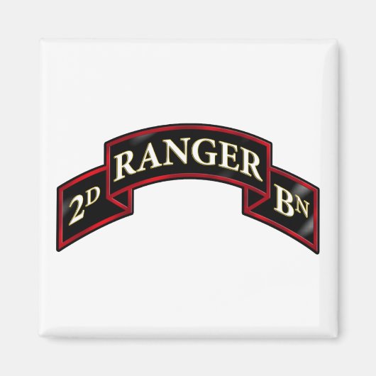 Aimant 75e Ranger 2e Bataillon (Devant)