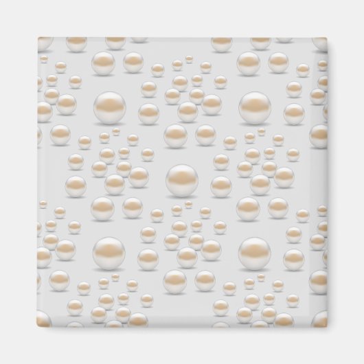 Aimant 7931Motif de perles (Devant)