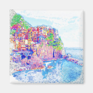 Aimant 7 de souvenir de l'Italie