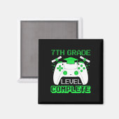 Aimant 7e année Gamer complet 7e année Graduation (Recto/Verso)