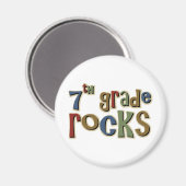 Aimant 7e année Rocks Septième (Recto/Verso)