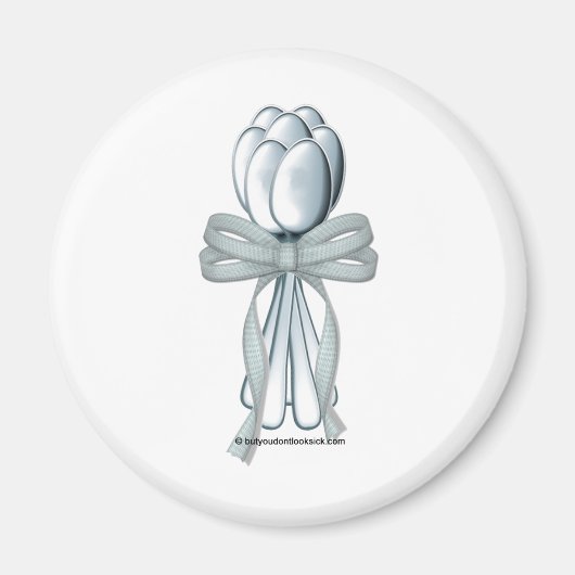 Aimant 7e anniversaire (Devant)