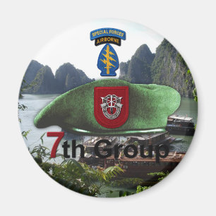 Aimant 7e Vis d'anciens combattants du Groupe des forces