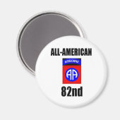 Aimant 82e Airborne (Recto/Verso)