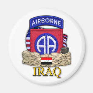 Aimant 82e division aéroportée vétérans de guerre irak Ma