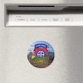 Aimant 82e division aéroportée vétérans du vietnam Magne (In Situ (Lave-vaisselle))