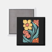 Aimant 8647 Subtle Anti Trump Floral Boho (Recto/Verso)