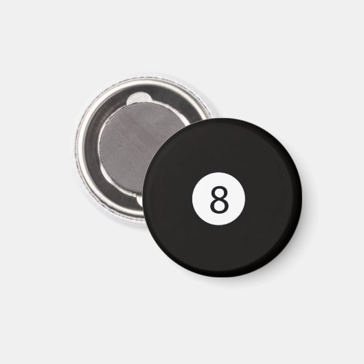 Aimant 8 Ball (Recto/Verso)