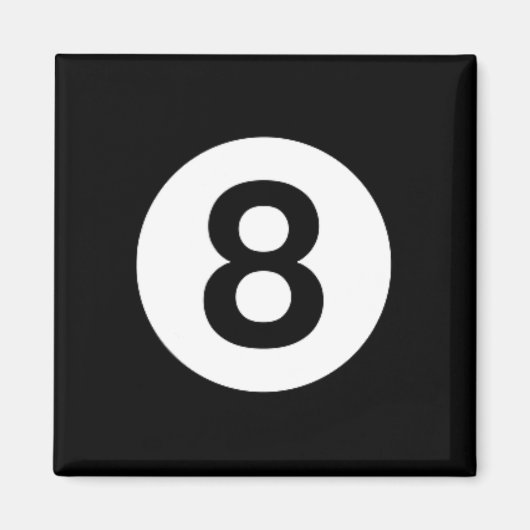 Aimant 8 Billard Billard Billard Billard Costume de table (Devant)