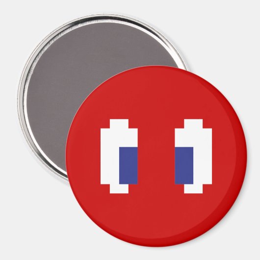 Aimant 8 bits Pixel Manga Eyes (Recto/Verso)