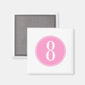 Aimant #8 Cercle rose (Recto/Verso)
