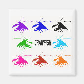 Aimant 8 crawfish (Devant)