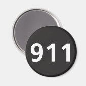 aimant 911 (Recto/Verso)