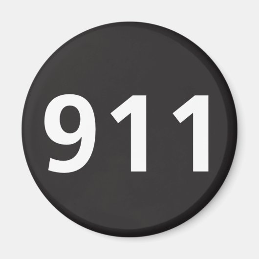 aimant 911 (Devant)