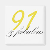 Aimant 91 et fabuleux (Devant)