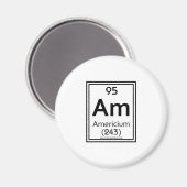 Aimant 95 Americium (Recto/Verso)