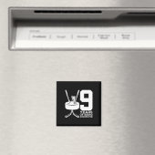 AIMANT 9 ANS D'ÊTRE UN HOCKEY GLACE INCROYABLE 9E ANNIVER (In Situ (Lave-vaisselle))