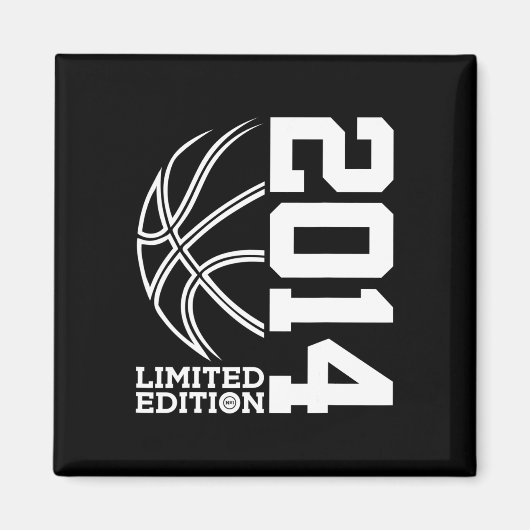 Aimant 9e anniversaire Basketball Limited Edition 2014 1 (Devant)