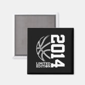 Aimant 9e anniversaire Basketball Limited Edition 2014 1 (Recto/Verso)