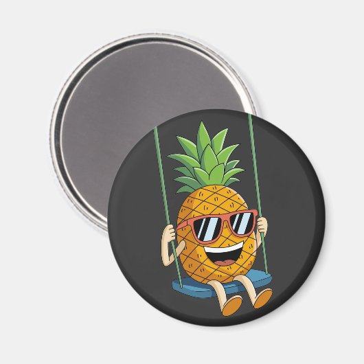 aimant à ananas (Recto/Verso)