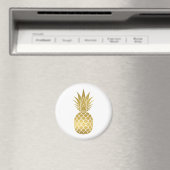 Aimant à ananas en or Faux (In Situ (Lave-vaisselle))