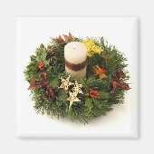 Aimant à anneaux de Noël (Devant)