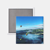 Aimant à ballon à air chaud - Napa Valley (Recto/Verso)