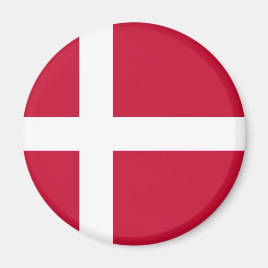 Aimant A bas prix ! Drapeau du Danemark (Devant)