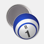 Aimant à bille de bingo B1 (Recto/Verso)